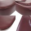 Used AUTHENTIC CARTIER one shoulder Must de Line Shoulder Bag Bordeaux Leather