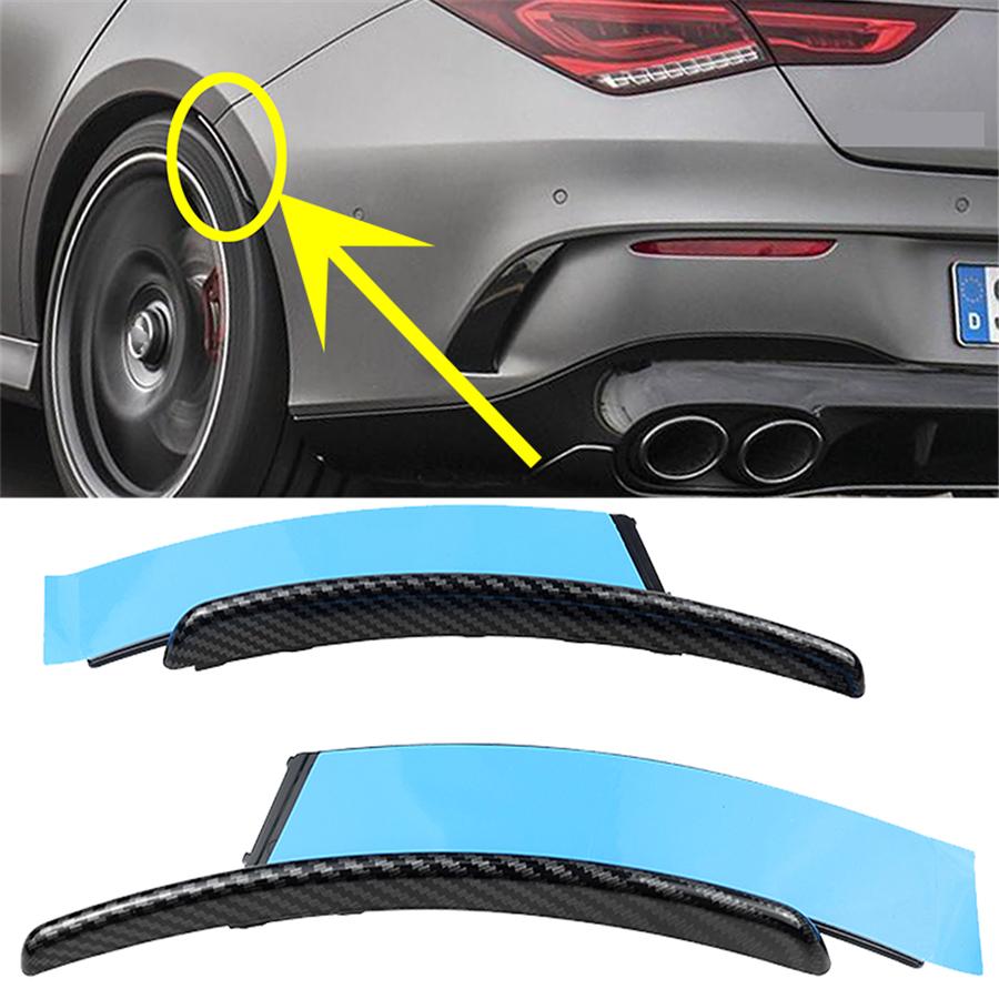 Накладка на заднюю колесную арку под карбон для Mercedes-Benz C118 CLA 35 45 180 200 250 AMG