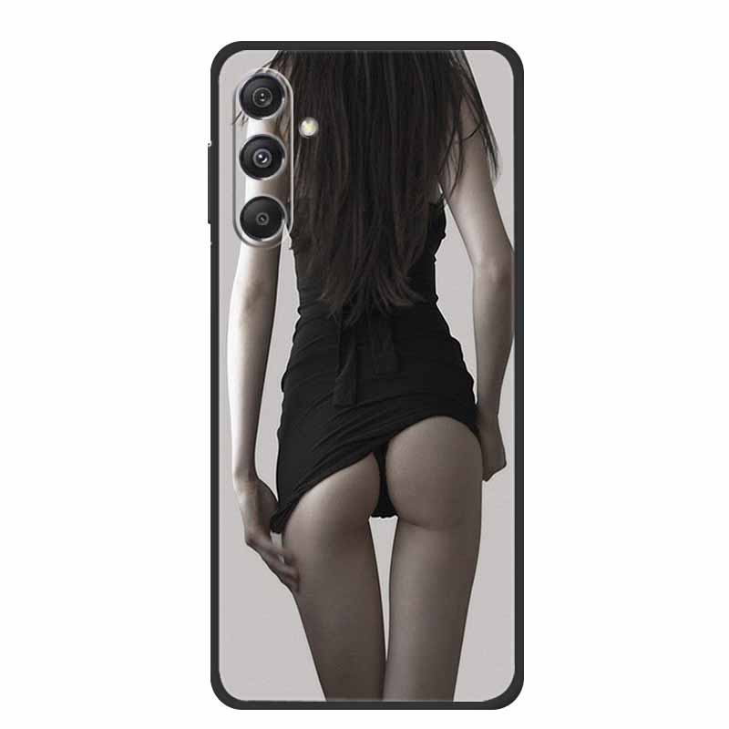 Чехол для телефона Samsung Galaxy S25 FE Задняя крышка Черный силикон Мягкий Funda Para Для Samsung S25 FE Чехол S 25 FE S25FE Coque
