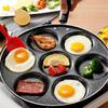 4/7 Cups Pancakes Frying Pans Breakfast Egg Pan Durable Non-stick Pan Holes Cooking Egg Ham Pans Pancak Maker Pan Cookware