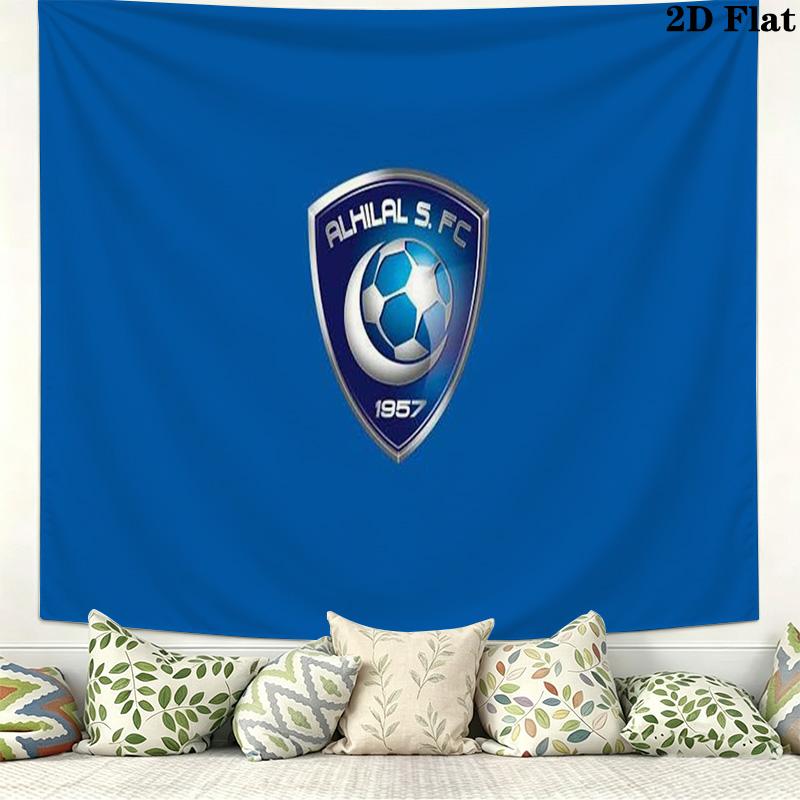 Al-Hilal Wall Tapestry Aesthetic Wall Hanging Printed Fabric Blanket Decorative Tapestries for Bedroom Living Room Home Decor