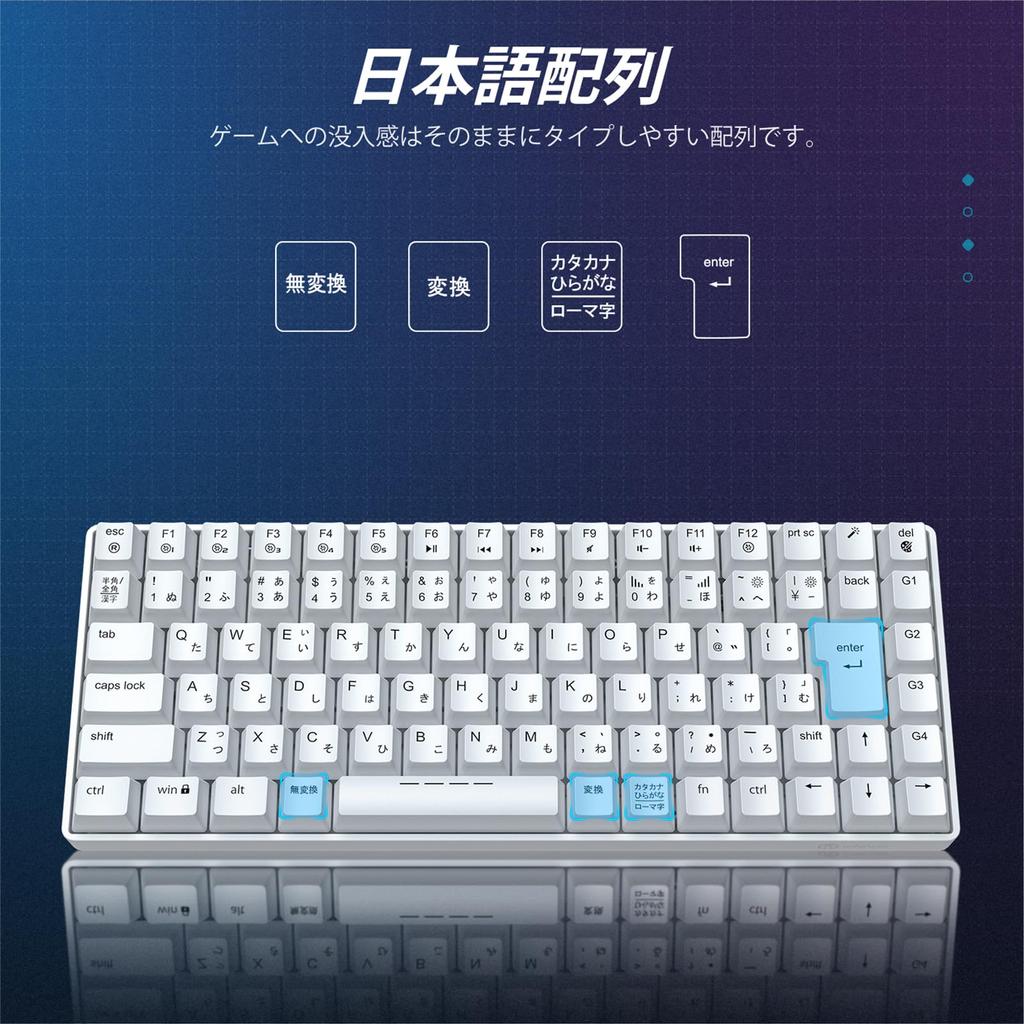 IClever Игровая Цифровая Красная Механическая Японская 88 23 Съемная Для Компьютера Пулер Для Клавиш Быстрый Отклик G05 Клавиатура, Без цифровой панели, Переключатель, Клавиатура,