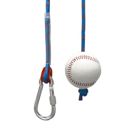 Тренажер для отбивания мяча в бейсболе Улучшите навыки отбивания с помощью веревки для отбивания мяча в бейсболе и броска Тренажер для отбивания мяча в софтболе