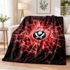 Sheffield United Football Printed Flannel Blanket Warm Comfort Bed Throw For Indoor Home Decoration