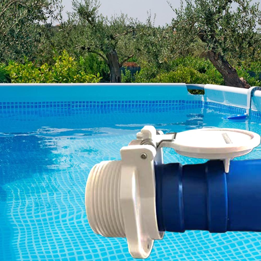 2Pcs Free Rotation Pool Vacuum Vac Lock Safety Wall Accessories W400BWHP Free Rotation Pool Vacuum Adapter for Hose Pool Cleaner