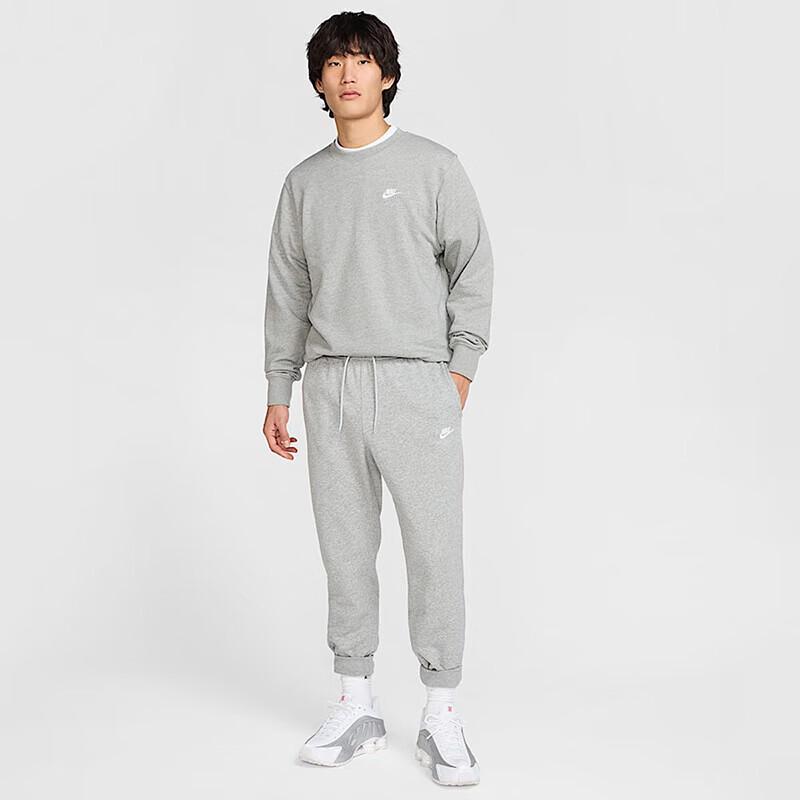 Nike Мужская толстовка с круглым вырезом CLUB FN3889-063