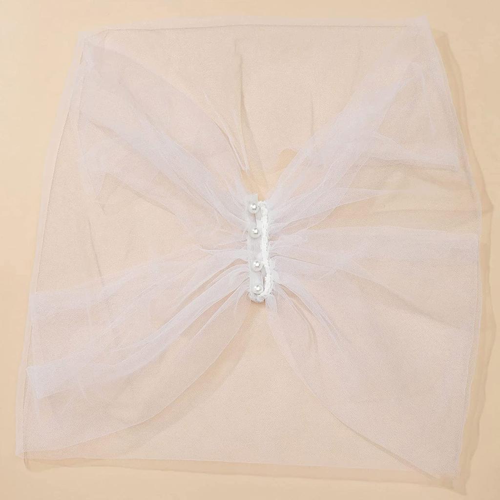 Wedding Stole Women Tulle Stole Tulle Wedding Shawl For Bride Bridal Stole Wrap Off Shoulder Shawl Sheer Bridal Shawl