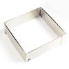 Square Adjustable Cake Mold DIY Non-stick Stainless Steel Baking Mould Stretchable Rust-proof Dessert Baking Mould Pastry