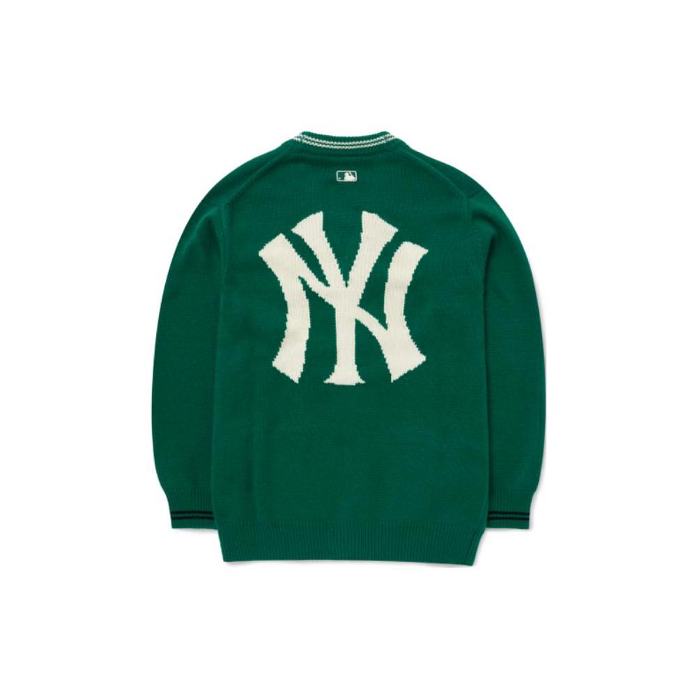 Новые свитеры MLB New York Yankees Унисекс Зеленые 3AKCB0124-50GNS