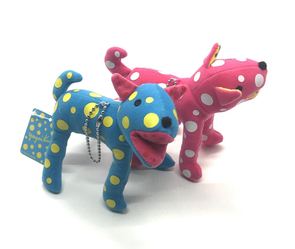 Набор из 2 плюшевых брелоков Яёи Кусама RING-RING TOKO-TON