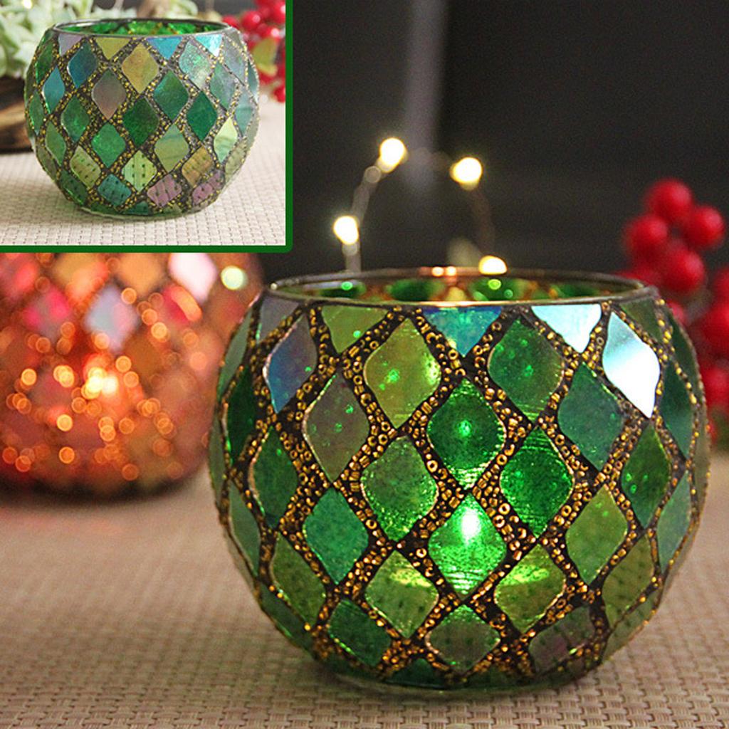 Стеклянный подсвечник DIY Чашка для благовоний и свечей Суккулентный цветочный горшок Подставка для ручек Для свадебных вечеринок Домашний декор