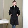 Женский рабочий комбинезон Winter Plus Velvet утолщенный с капюшоном куртка средней длины теплая защитная одежда верхняя куртка