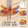 Acrylic Dragonfly Sun Catcher Ornament 2D Hanging Decor for Christmas Tree Home Window & Car Interior Pendant Decoration