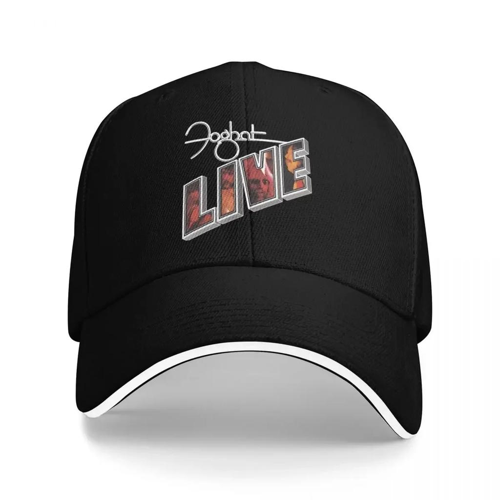 Foghat Live Tee Hard Rock Band Lightweight Unisex Hat Baseball Cap Summer 2025