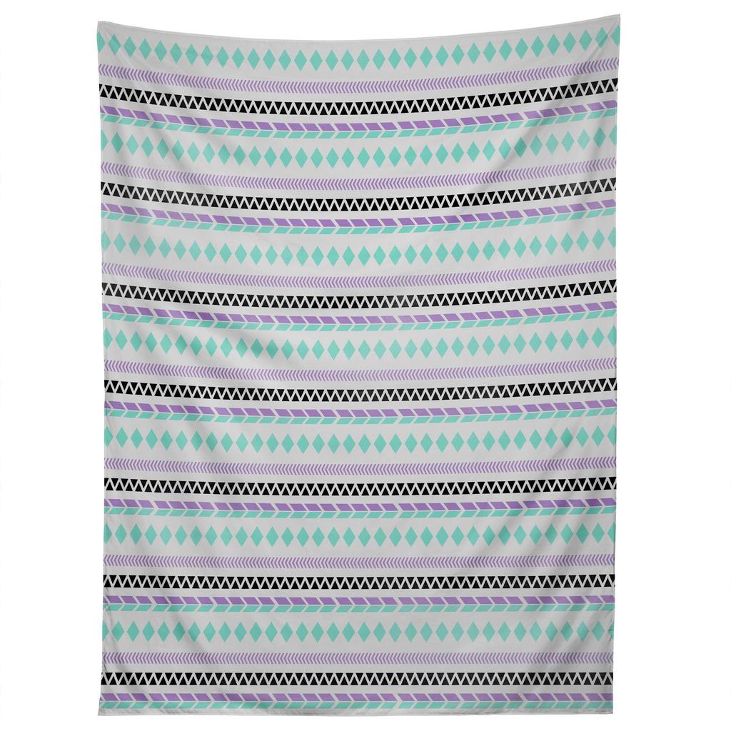 NATIVE AMERICAN PATTERN tapestry