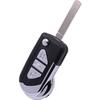 Корпус ключа для Citroen DS3 DS4 - 3 кнопки - Пульт-брелок с лезвием Phonillico®