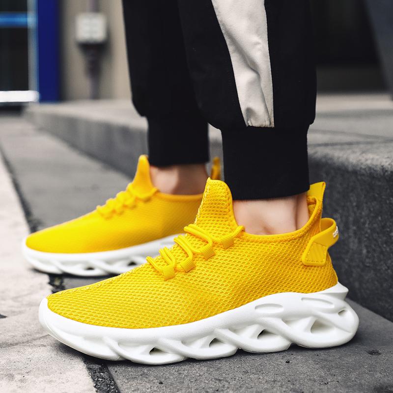 Летние мужские кроссовки для бега, спортивная обувь для ходьбы на открытом воздухе, легкие и дышащие кроссовки для мужчин, тренировочная обувь
