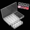 Collection Case Embroidery Storage Box Transparent Jar Set Drill Containers Rhinestones Organizer