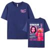 Rapper Omar Courtz Primera Musa 2025 Printed Tshirt Unisex Womens High Street Fashion Short Sleeve T Shirts Pure Cotton Tee Shirt