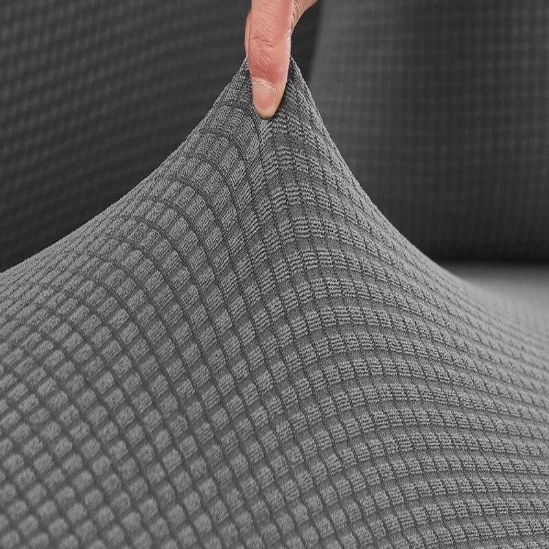 High Quality Multi-color Thickened Elastic Chair Cover Universal Curved Dining Chair Cover All Inclusive Backrest Integrated Set