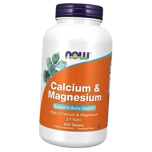 Кальций Магний, Calcium & Magnesium Tabs, Now Foods 100таб (36128205)