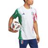 adidas Мужские футболки с короткими рукавами и круглым вырезом с цветными блоками, белые HS9868