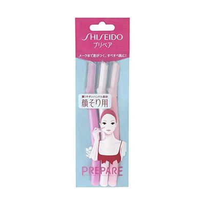 Shiseido Prepare Eyebrow Razor L для бровей 3 шт.