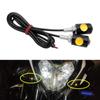 2 Pcs LED Motorcycle Signal Lamp Super Bright LED Car Number License Plate Bolt Screw Tail Rear Light Brake Fog Lamp Bulb