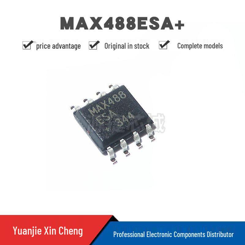 MAX488ESA SMD SOP-8 RS-485/RS-422 Transceiver, Genuine with BOM List Included