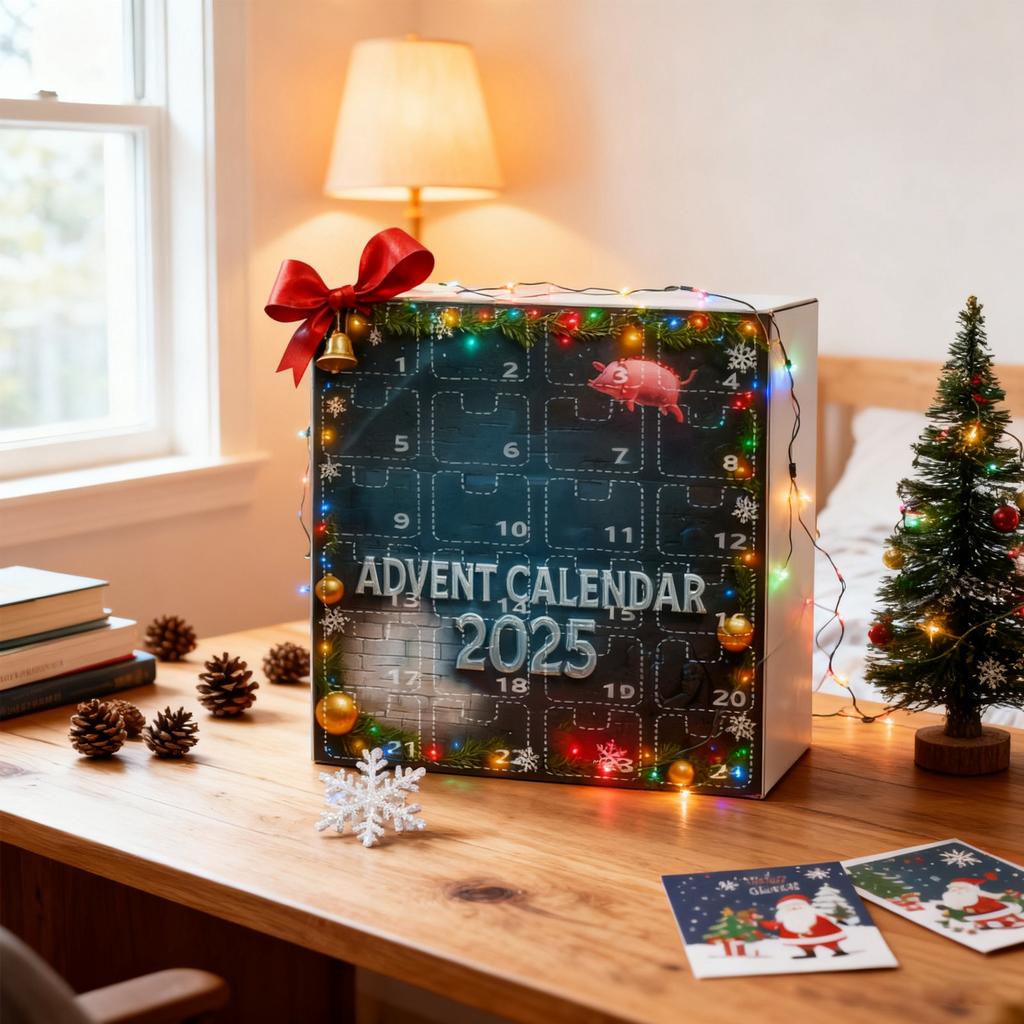 2D Адвент-календарь включает 24 адвент-календаря, календарь обратного отсчета и коллекционные сюрпризы