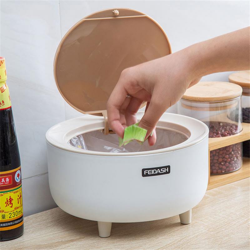 Мусорное ведро с крышкой, высокий ножной пресс, мусорное ведро, кухонное мусорное ведро, туалет, мусорное ведро, деревянное мусорное ведро для зерна