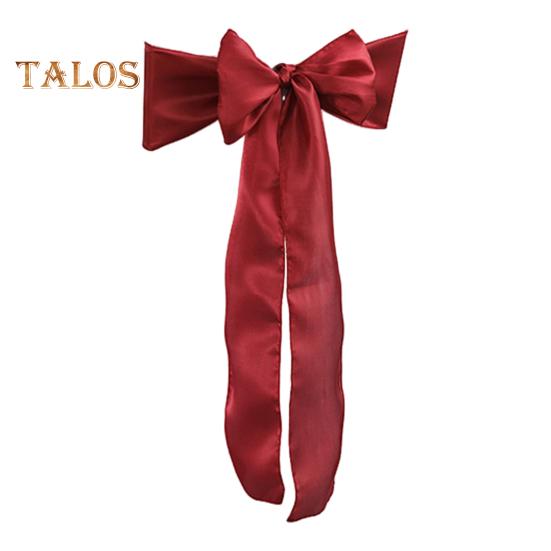 10 шт. чехлов на спинки стульев, атласные чехлы на стулья, большой бант, декор для праздников, свадеб, банкетов, подвязки для стульев для столовой