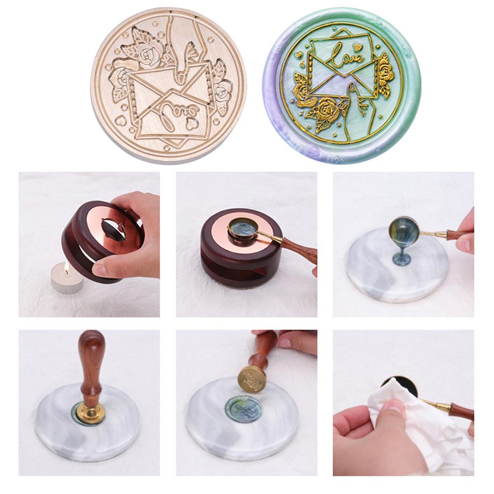 #F Круглая художественная печать Голова Многоцелевые DIY Товары для творчества Роза для свадебных приглашений