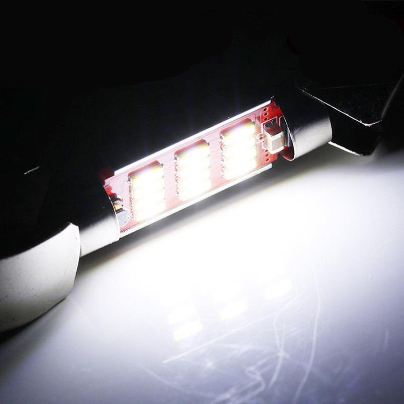 2 шт. 31 мм 4014 12Smd C5W автомобильный светодиодный светильник Canbus купольная внутренняя лампа для чтения