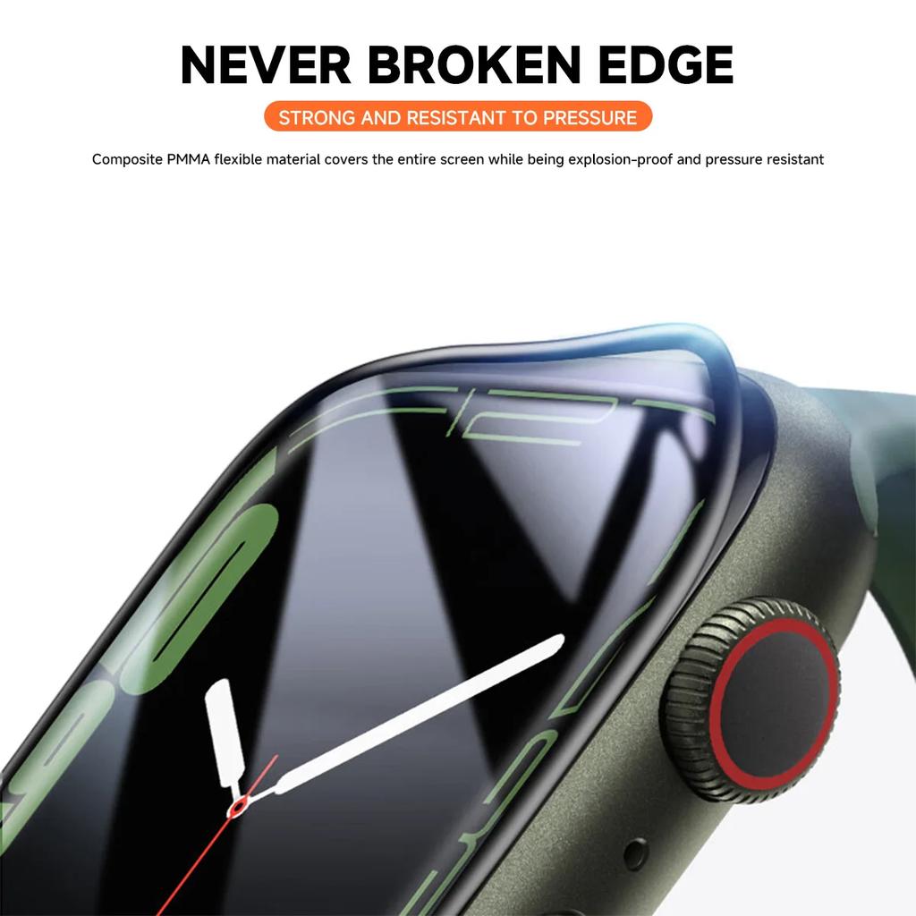 1-5 шт. 3D Водонепроницаемая Защитная пленка для экрана с полным изгибом для Apple Watch Series 10 46 мм 42 мм HD Прозрачная пленка для iWatch S10 Аксессуары