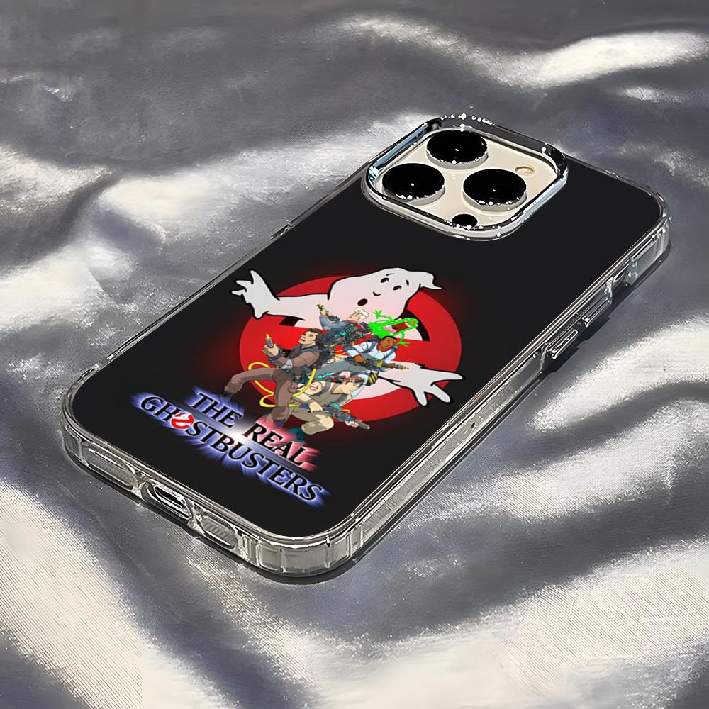 Classic Movie G-Ghostbuster Phone Case For IPhone 17 Pro Max 16 15 14 Pro Max IPhone 13 Pro Max 11 Plus Transparent Cover