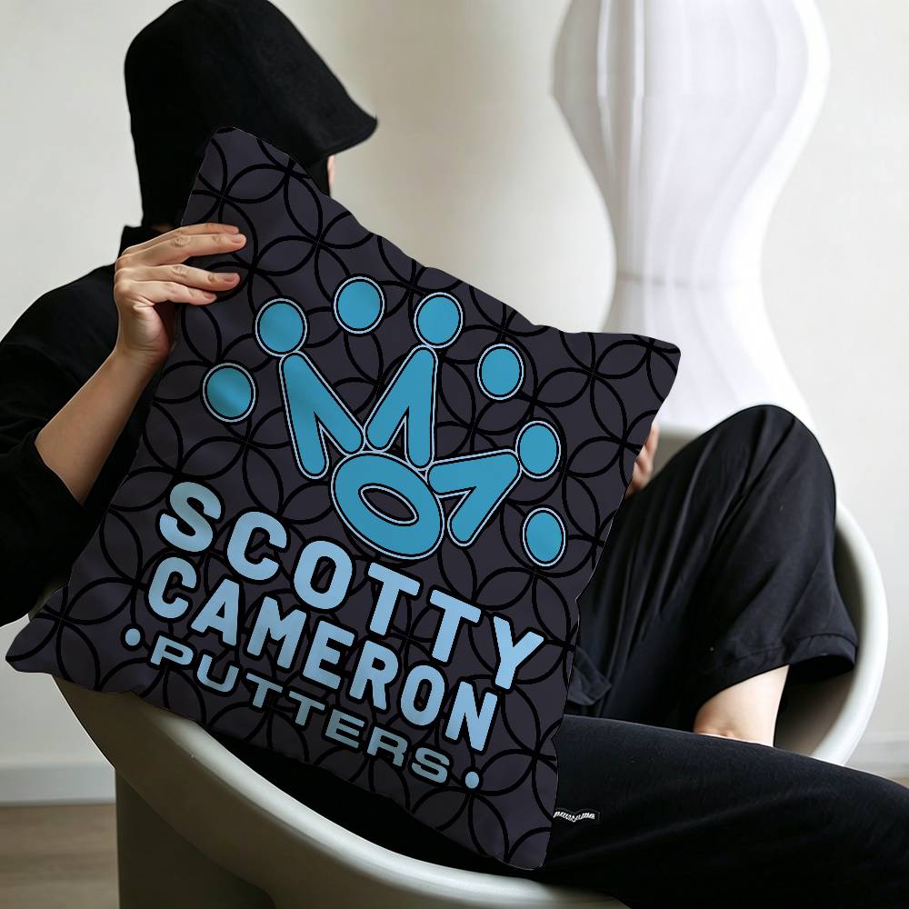 Golf SScotty CCamerons Pillow Cushion Cover Pillowcase Living Room Sofa Home Decor Customized