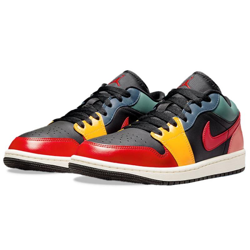 Air Jordan 1 Low Se 'Black Multi Color' Женские Jordan DN3739-060