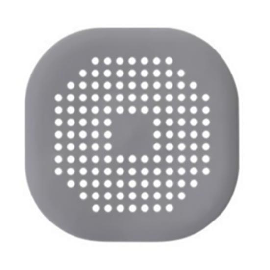 Sink Strainer with Suction Cups Anti-slip Even Mesh Smooth Water Flow Prevents Hair Clogging Non-deforming Drain Filter