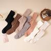 Women Thigh High Socks Extra Long Soft Leg Warmers Fuzzy Over Knee Boot Stockings Fleece Warm Plush Socks