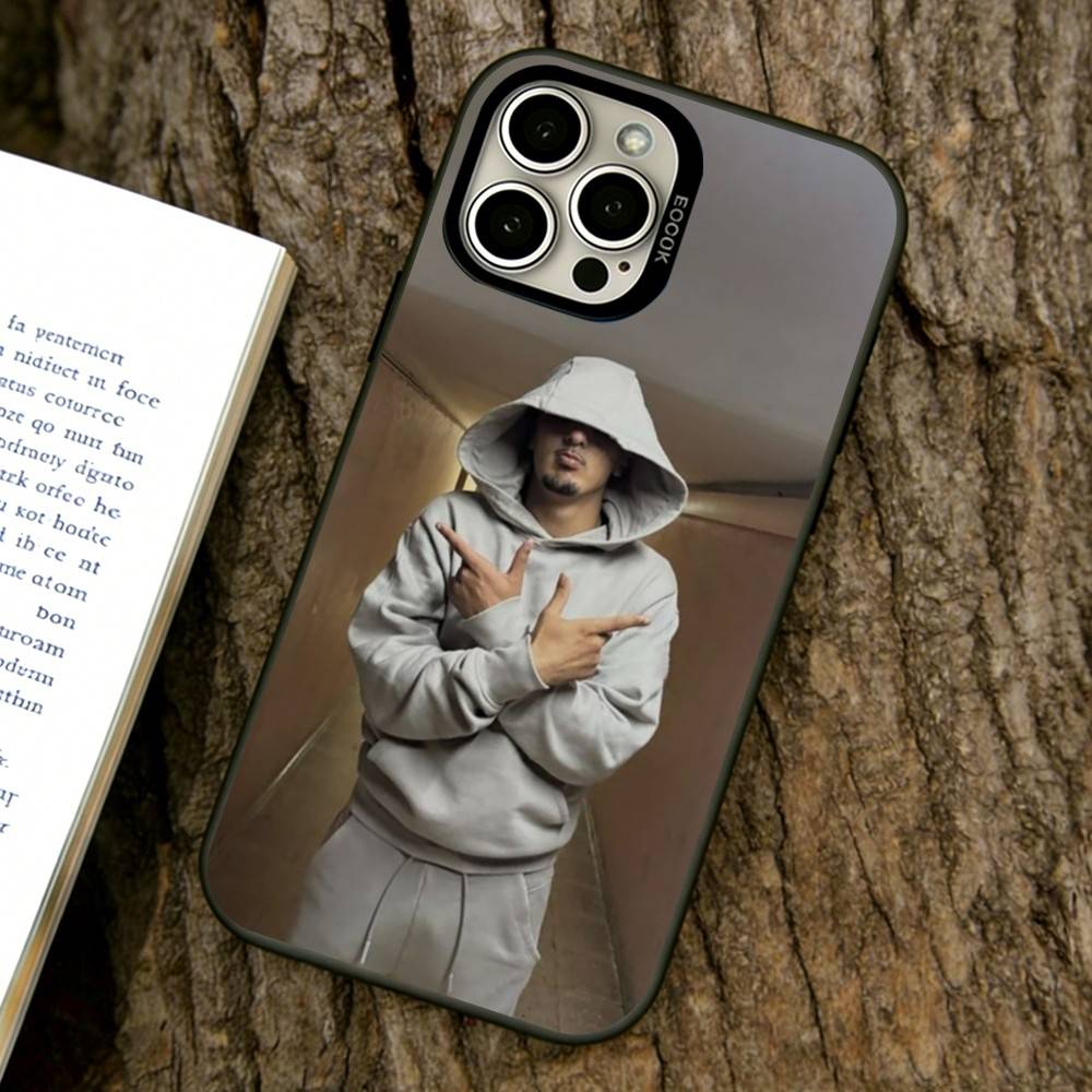 Чехол для телефона испанского рэпера Morad для iPhone 17,16,15,14,13,12,11 Plus,Pro Max,XS, Цветной Серебристый Чехол для телефона Funda Cover