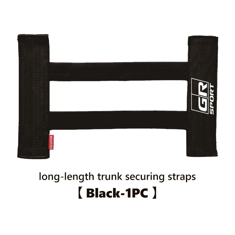 CKB1 For Toyota Car Back Rear Trunk Storage Mesh Fixed Straps Storage Net Seat Back Fixing Bag GR MN Corolla Yaris Aygo Prius RAV4