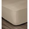 Fitted Sheet 100% Cotton 180x200x30 Cm Beige