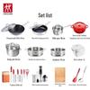 ZWILLING Family Feast 19-Piece Cookware Set