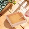 Популярный песочный поднос для песочной терапии, игрушка для детей, чтобы исследовать написание букв и цифр с помощью деревянной ручки с удобным захватом