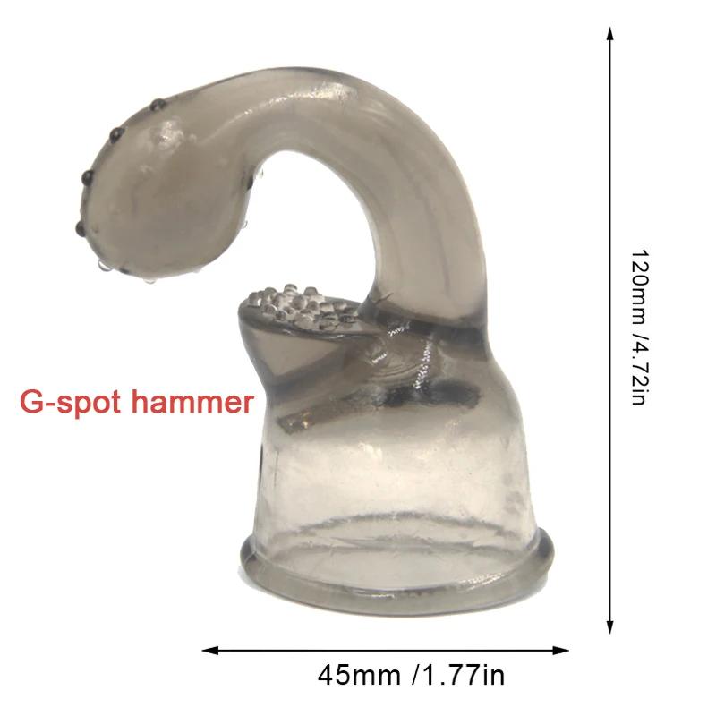 G-точка Стимулирующий Вибратор Насадка Эротические Аксессуары AV Стержень Насадка Волшебная Палочка Насадка Взрослые Секс-Игрушки для Женщин Массажер