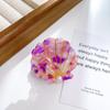 Versatile Acetate Hair Claw Clip With Elegant Shell Design And Pearls For Trendy Hairstyles