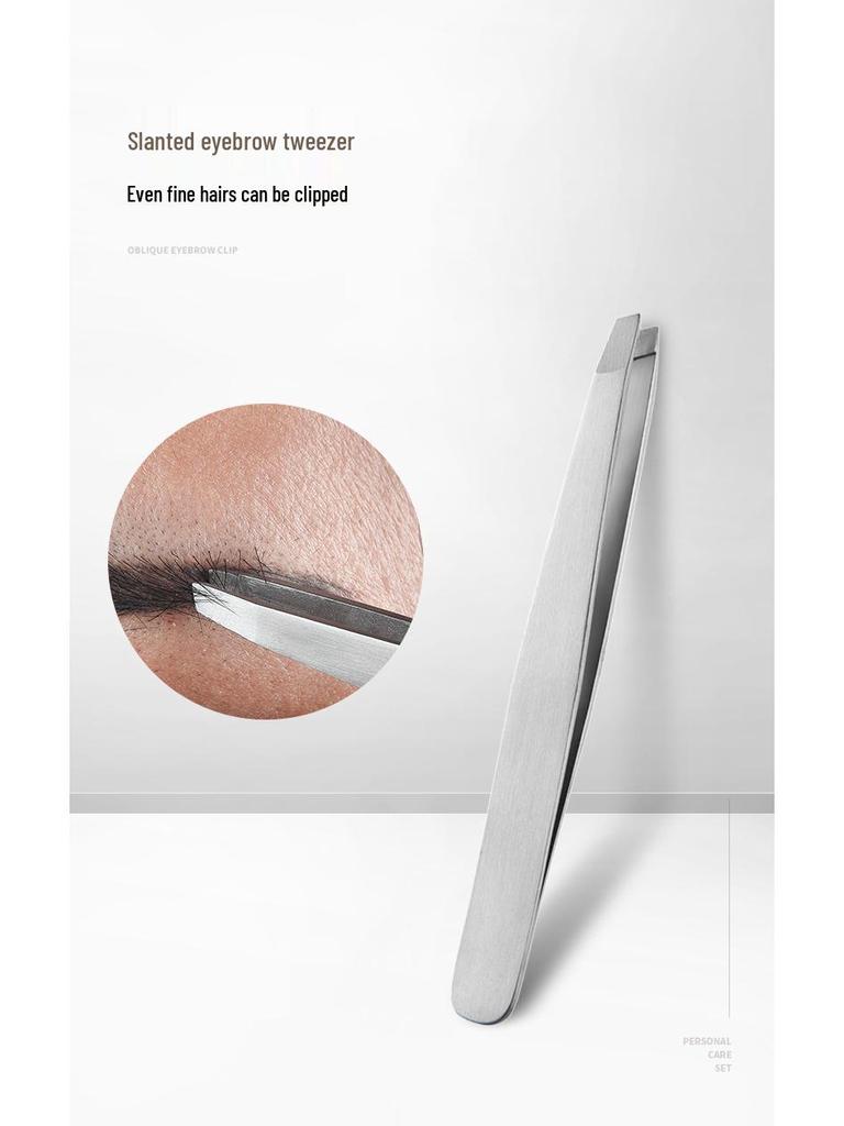 Набор из 8 предметов из нержавеющей стали для стрижки ногтей «Орлиный клюв» с сумкой на молнии