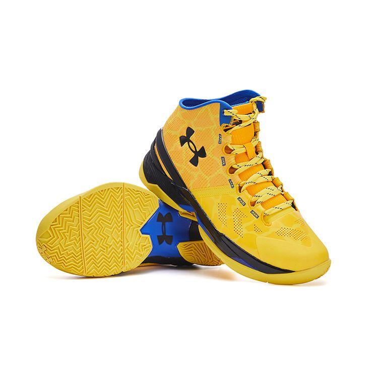 Under Armour Кроссовки Curry 2 Retro GS Double Bang Kids Желтый Steeltown-Gold Taxi 3026302-700