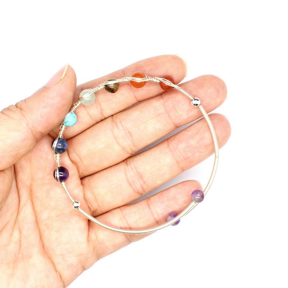 14k Gold Plated Adjustable Bracelet Gold Color Crystal Bracelet Open Cuff Bangle Minimalist Style